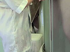 Stepmom Jerking Off Son