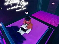 horny slut vs her king roblox in intense dicking down