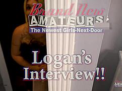 Logan Lace, the Curvy Inked Blonde, Gets Her Wet Pussy Intensely Fingered and Drilled