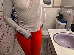 hot wet desperation leads to golden shower