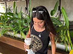 Hey cutie, ready for a crazy cumwalk in Starbucks after that blowjob in the public toilet with sperm in your coffee?
