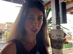 Hey cutie, ready for a crazy cumwalk in Starbucks after that blowjob in the public toilet with sperm in your coffee?