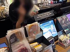 Hey cutie, ready for a crazy cumwalk in Starbucks after that blowjob in the public toilet with sperm in your coffee?