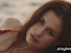 petite naked ukrainian babe demi fray shows off her playful side outdoor