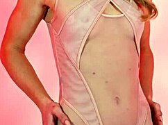 Hannah James Tries On Latex Lingerie, Getting Chained and Bound in Intense Bondage Play.