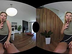 Hey Samantha Jolie, do you really love diving into that VR sex while toying your pussy in missionary, making it all hardcore reality?