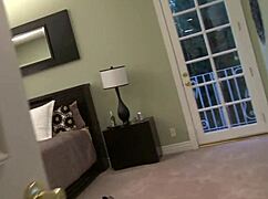 she's super flexible and uses her skills to fuck the tattooed stud hard