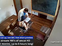 Human Guinea Pigs Phoenix Rose Uses Vibrator Close Up