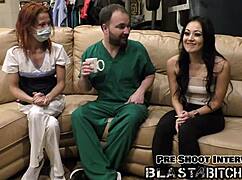 Blaire Celeste Sucks Dick And Gets Pussy Blasted With Cum POV