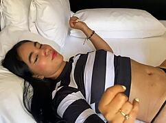 Shy Stepsister Desires First Titty Meal From Big Tits