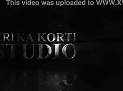 Two wild girls Natasha Rios and Candy Scott take on four huge cocks in intense gangbang action with double penetration.