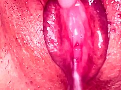 Amateur Wife's Shaved Pink Pussy Gets Creampie Fuck. It's 25 Days After Losing Virginity.