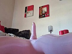 That clamoroso video showed an Italian guy fucking inflatable balloon dolls in a kinky fetish solo session.