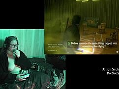 naked alan wake 2 playthrough, big tits exposed?