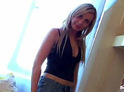 skinny jeans try on with cute petite