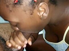 Oh dang, I'm usin his big black cock as my personal mouth care suckin out that creamy cumload with deepthroat and sloppy spit - jhodez1