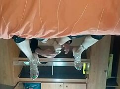 i'm a latina shemale sliding deep into my new toy's tight ass