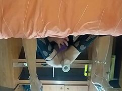 i'm a latina shemale sliding deep into my new toy's tight ass