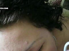 i, the pov viewer, enjoy sensual oral from young 18+ chubby brunette cumslut ending in facial