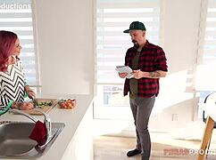 I watch lili cocksinhell get solidly fucked by tony's big cock