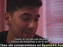 Amateur Brunette Reveals Her Hairy Pussy in Steamy Spanish Scenes That Hint at Taboo Heat with Natural Tits.