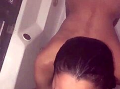 Why Did My Sneaky Link Insist on Showering Together for a Sloppy Blowjob and Facial?