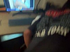 hard interracial with monster cock after party