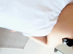 The shy amateur cosplayer in her sexy uniform got recorded bouncing on a fan's big verga, moaning from the intense pleasure with her curvy body.