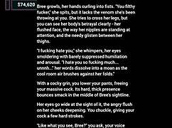 i turn bruce into bree with my monster cock and creampie her ass.