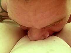 Just enjoying some time licking that area down there