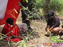 i can't believe the chief priest fucks that wife outdoor