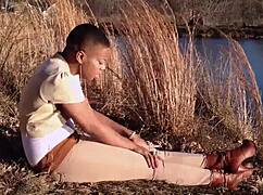 man i just cant get enough of blowin this sexy red teen slut's big ass