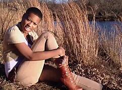 man i just cant get enough of blowin this sexy red teen slut's big ass