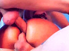 Hey, check out Monika Fox's wild New Year gangbang bash!