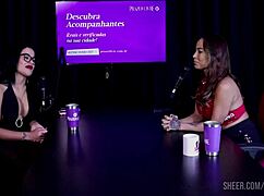 Beautiful Brazilian Milf Belinha Baracho Bisexual Group Outdoor Sex With Tifany Rocha Part 2 On Sheer Red