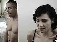 babysitter takes care of the huge cock as well