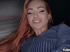 Hey, can you believe sexy redhead Little Dragon gapes her ass wide with that buttplug?