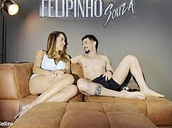 Blonde Young Girl With Big Tits Cums On Cousin's Cock Before Aunt Arrives