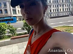 public masturbation of a young bitch in changing room