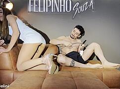 Blonde Young Girl With Big Tits Cums On Cousin's Cock Before Aunt Arrives