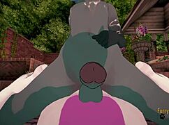 Aimal Crossing Pokemon Furry Yaoi Yiff 3D With POV Mewtwo X Raymond Blowjob Cumshot And Anal Creampie