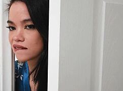 Stepmother pounded hard in wet pussy by stepsons cock