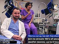 jackie banes learns gagging on big cock backstage