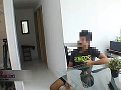 i seduce my indian stepbrother for doggystyle sex, surprised by his big dick.
