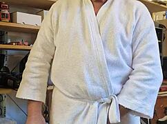 Dirty old man chris is nude just for you, showing off his european charm