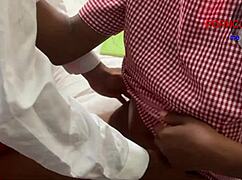 Amateur African Students Engage In Passionate Sex With Natural Tits And Ass In Bedroom Close Up