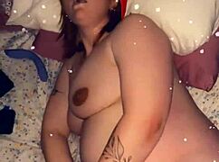 25 days of christmas orgasms day 5 pregnant christmas orgasm cum eyeroll eyerolling