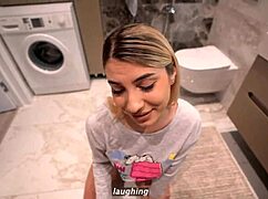 Step Sister Teaches Step Bro To Last Longer In Intense Sex Until Creampie In Pussy!