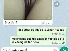 Petite latina amateur bounces hard on big black cock in homemade video.