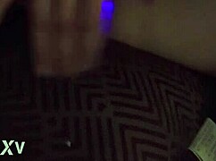 playing with my new vibrator